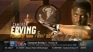 2015 NFL Draft Rd 1 Pk 19 | Cleveland Browns Select C Cameron Erving