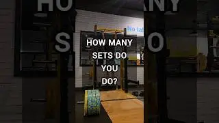 VOLUME - HOW MANY SETS? #volume #sets #bodybuilding