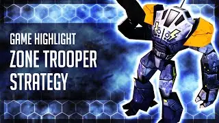 [C&C3: Kane's Wrath] Game Highlight - Zone Trooper Strategy vs Nod