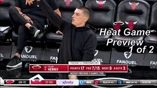 NBA Amy Audibert & Jason Jackson Heat vs. Bulls Preview & Tactical Analysis! Part 1 of 2