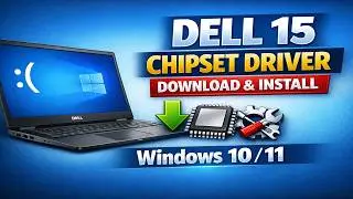 Загрузка и установка драйверов чипсета Dell 15 | Windows 10/11