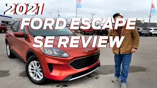 New 2021 Ford Escape SE Review