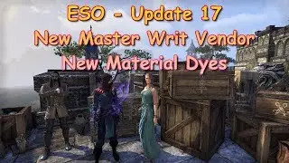 ESO PTS v3.3.0 New Writ Vendor & Material Dyes