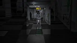 4 FOOTWORK Drills🥊👣📈     #boxing #boxingdrills #footwork