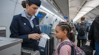 Flight Attendant Rips Up Black Girls Ticket, Not Knowing Her Father Owns the Entire Airline...