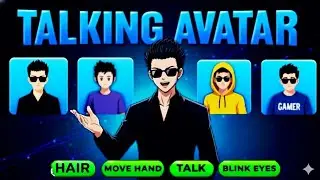 Create Most Unique & Professional TALKING AVATAR For Faceless Channel in MOBILE🚀