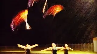 Short cap of color gaurd trip