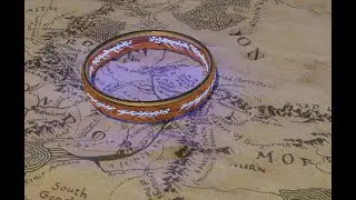 Кольцо из Властелина колец. Blender 3.1
