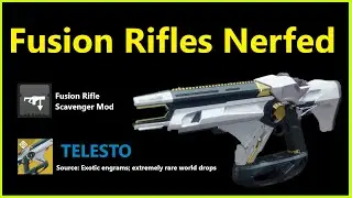 Destiny 2 | The Stealth Fusion Rifle Nerf is Here!
