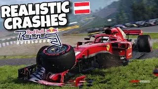 REALISTIC F1 CRASHES RED BULL RING!