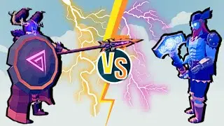 THOR vs ODIN  GODS EPIC FIGHT (FATHER & SON) - Totally Accurate Battle Simulator TABS