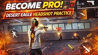 Free Fire max gameplay video 🔥 Desert Eagle Headshot Practice 2026 letest Gaming video 