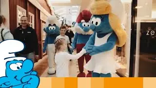 Madhouse smurfed Nova Eventis shopping mall in Leipzig &bull; The Smurfs