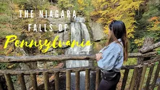 FALL FOLIAGE AT BUSHKILL FALLS (THE NIAGARA FALLS OF PENNSYLVANIA)