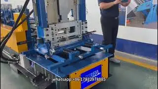 C purlin roll forming machine 50-250 / 75-300 Solar C channel forming machine