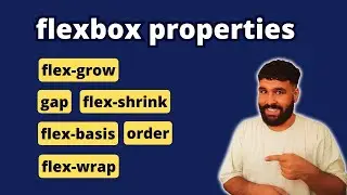 all MUST-KNOW properties in FLEXBOX!