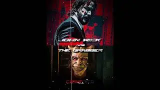 John Wick vs Horror Characters Remastered #johnwick #horrorshorts #viral