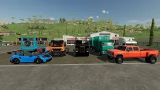 Farming Simulator 22 Mod Review 16 Cars,bakkies,trucks,tippers,car trailer