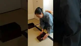 【茶箱】卯の花点前  お客の作法  お道具拝見 お稽古