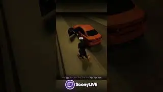 He really left his car door open like that #robloxhoodgames #sconyy