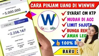 TERBARU ✓Cara Pinjam Uang saldo dana !! Pinjaman winwin Langsung Cair