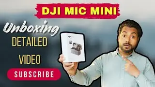 DJI Mic Mini unboxing | kya ye best wireless mic he?