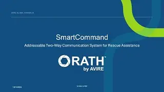 RATH by AVIRE   Addressable Two Way Communication System for Rescue Assistance