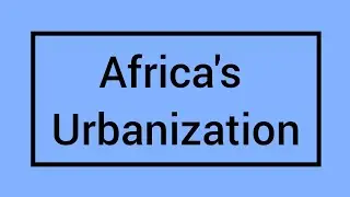 Urban Africa | (Population Data)