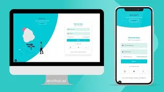 Sliding Signin and Signup Form with Tailwind CSS & Javascript