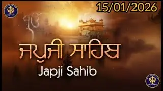 Live...15/01/2026 | Japji Sahib Path | ਲਾਇਵ ਜਪੁਜੀ ਸਾਹਿਬ ਪਾਠ  | Live Nitnem  #japjisahib #ਜਪੁਜੀਸਾਹਿਬ