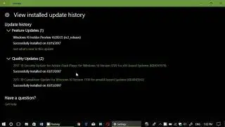 Windows 7 8.1 10 Flash player security update October 17th 2017 Critical Flaw