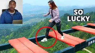 LUCKIEST PEOPLE CAUGHT ON CAMERA! | CubeHub01 Reaction Video