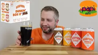 Dunkin x Harpoon Box O' Beer 2022 Review