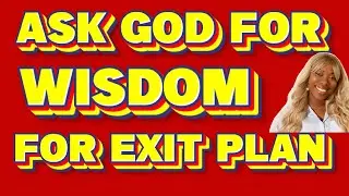Crypto Exit Plan | Ask God For The Wisdom