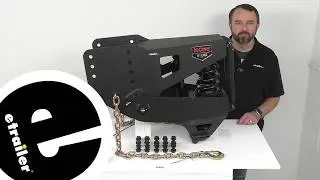 Review of CURT 5th Wheel Gooseneck Adapter - Helux Shock Absorbing Pin Box Adapter - C22UB