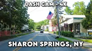 🚗 Sharon Springs, New York🌿4K Drive