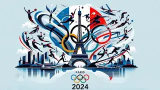 The Stage is Set in Paris, Are You Ready for the 2024 Olympics? Paris2024 💙🤍❤️