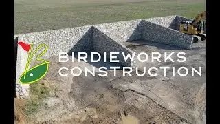 Stone Gravity Wall Construction | Material Storage Bins for NTNSM | Birdieworks Solutions