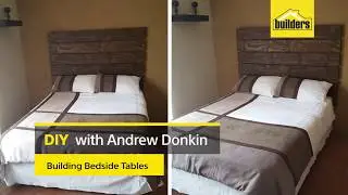 How To Make A Bedside Table - Easy DIY