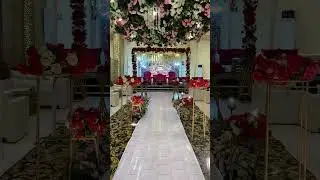 Valima Decor in Banquet #arijitsingh #song #music #trend2024