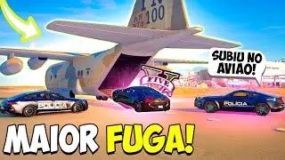 ELE DEU A MAIOR FUGA DO GTA RP NO SERVIDOR DO TEAFE