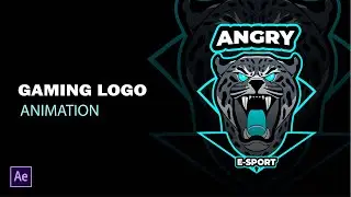 Animal Gaming Logo Animation || after effects || Creative work