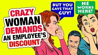 r/IDoWorkHereLady - CRAZY Karen DEMANDS Employees Discount
