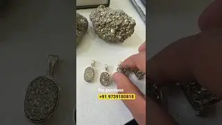 Красивые медальоны из пирита 😍✨