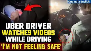Mumbai: Uber Driver Leaves Commuter Worried About Safety As he Drives While Using Phone | Oneindia