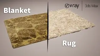Learn V-Ray with 3Ds Max Tutorial in Hindi | Lesson 7 | Rug, Carpet or Blanket |Allrounder Bhai