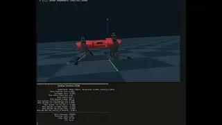 ANYmal through reinforcement learning, learns how to baby walk, using Genesis physics engine