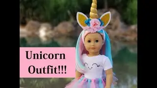 Unicorn Outfit for my American Girl Doll!