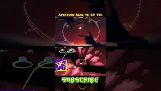 The Real Aperture vs 1.9 Version of Aperture Geometry Dash