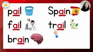 Digraph AI Words  | English Reading Practice with Phonics
